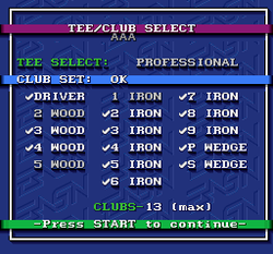 PGA Tour Golf - SNES