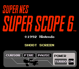 Super NES Super Scope 6 - SNES