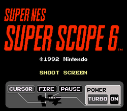 Super NES Super Scope 6 - SNES