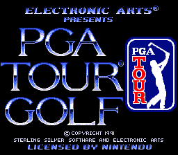 PGA Tour Golf - SNES