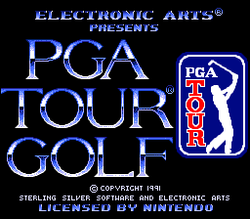 PGA Tour Golf - SNES