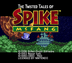 The Twisted Tales of Spike McFang - SNES
