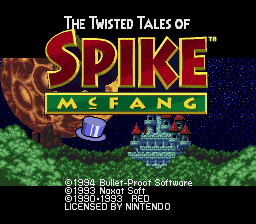 The Twisted Tales of Spike McFang - SNES