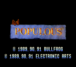Populous - SNES