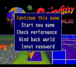 Spindizzy Worlds - SNES