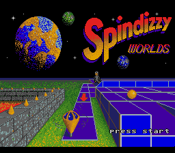 Spindizzy Worlds - SNES