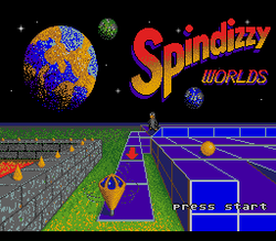 Spindizzy Worlds - SNES