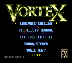 Vortex - SNES