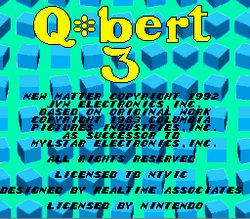 Q*bert 3 - SNES