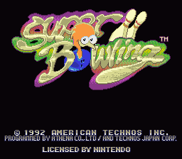 Super Bowling - SNES
