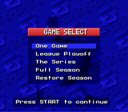 MLBPA Baseball - SNES