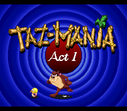 Taz-Mania - SNES