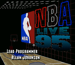NBA Live 95 - SNES