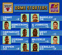 NBA Showdown - SNES