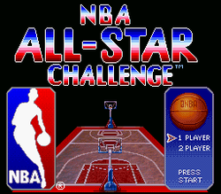 NBA All-Star Challenge - SNES