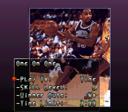 NBA All-Star Challenge - SNES