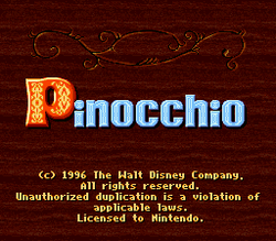 Pinocchio - SNES