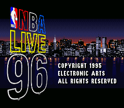 NBA Live 96 - SNES