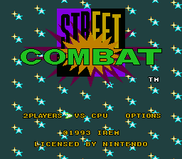 Street Combat - SNES