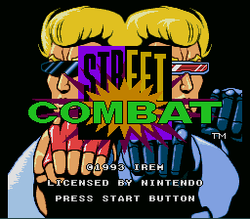 Street Combat - SNES
