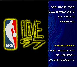 NBA Live 97 - SNES