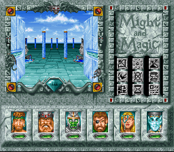 Might and Magic III: Isles of Terra - SNES