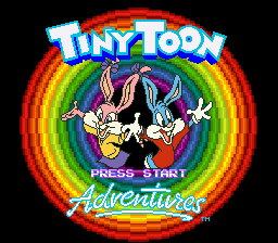 Tiny Toon Adventures: Buster Busts Loose! - SNES