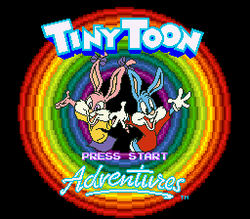 Tiny Toon Adventures: Buster Busts Loose! - SNES