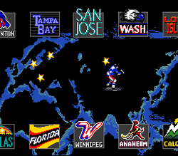 Wayne Gretzky and the NHLPA All-Stars - SNES
