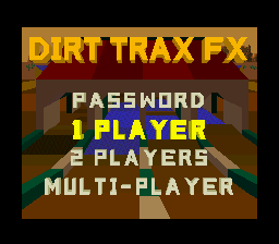 Dirt Trax FX - SNES