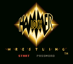 Hammerlock Wrestling - SNES