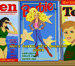Barbie Super Model - SNES