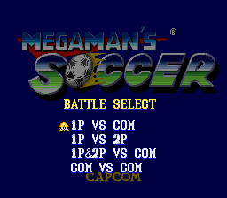 Mega Man Soccer - SNES