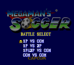 Mega Man Soccer - SNES