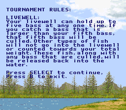 Bass Masters Classic: Pro Edition - SNES