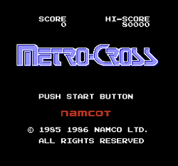 Metro Cross - NES