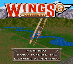 Wings 2: Aces High - SNES