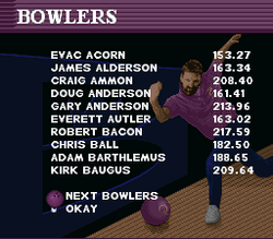 Brunswick World: Tournament of Champions - SNES