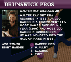 Brunswick World: Tournament of Champions - SNES