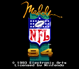 Madden NFL '94 - SNES