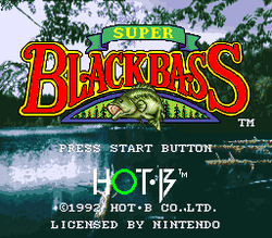 bassins black bass snes lures Super Black Bass