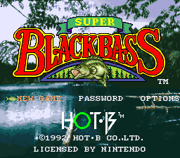 Super Black Bass - SNES