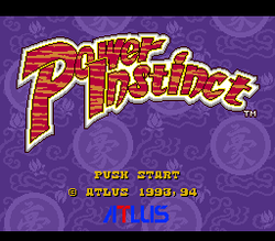 Power Instinct - SNES