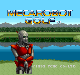 Mecarobot Golf - SNES