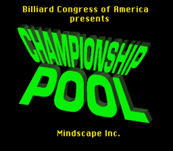 Championship Pool - SNES