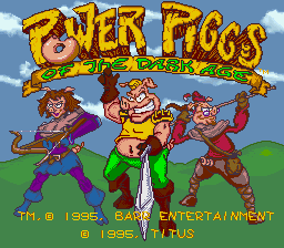 Power Piggs of the Dark Age - SNES