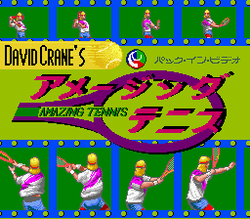 David Crane's Amazing Tennis - SNES