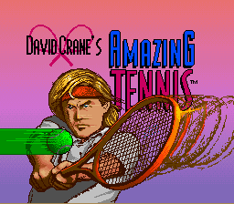 David Crane's Amazing Tennis - SNES