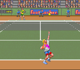 David Crane's Amazing Tennis - SNES