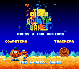 The Super Aquatic Games - SNES